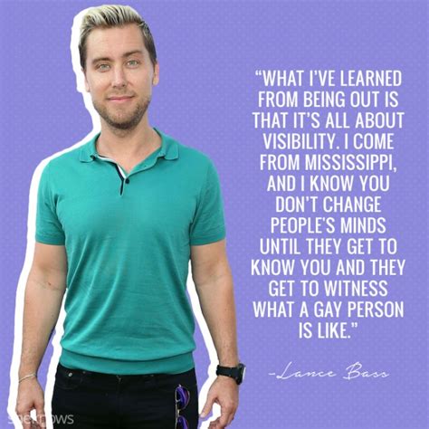 10 Inspirational Lance Bass Quotes About Being Gay And Coming Out Sheknows