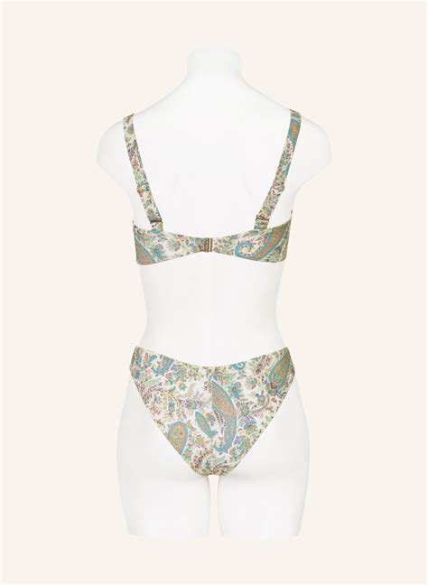 Etro B Gel Bikini In Weiss Hellgr N T Rkis