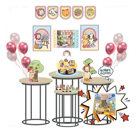 Bobbie Goods Festa De Aniversário - Kit Decoração Festa Casa Aniversario Bobbie Goods + Livro ...