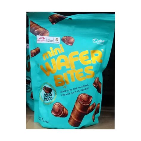 Deka Mini Wafer Bites Choco Choco Flavor 200g Pack Of 5 Lazada PH