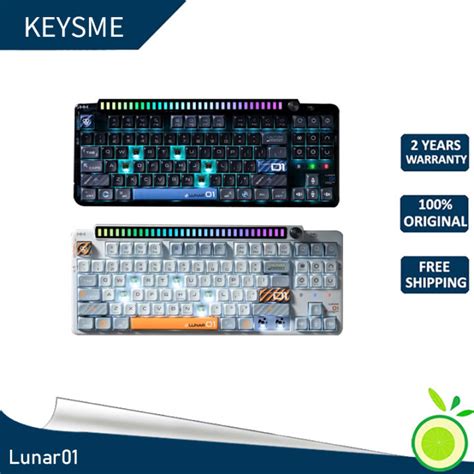 KeysMe Lunar01 Hot Plug Wireless Three Mode Mechanical Keyboard With Gateway Structure Lazada PH