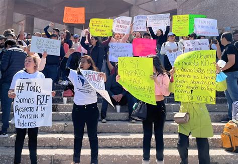 Adiós Fideicomisos Trabajadores Del Pjf Anuncian Paro Nacional