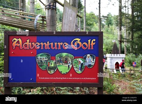 Adventure Golf Center Parcs Longleat Forest Warminster Wiltshire