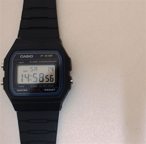 My first CASIO watch and its the classic F91-W. : r/casio