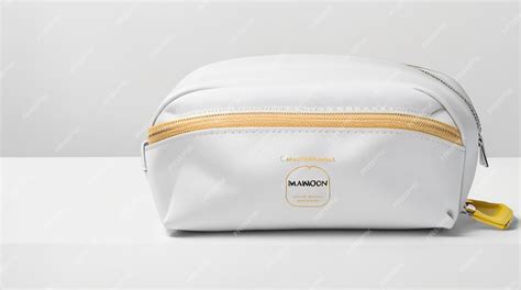 Premium Ai Image Versatile Blank Canvas Cosmetic Bag Mockup