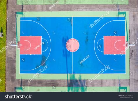 Aerial View Basketball Court Stock Photo 1513076783 | Shutterstock