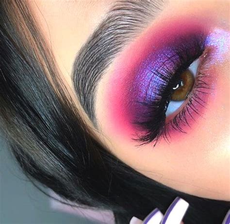 Purple Pink Eyeshadow Makeup Ideas Night Out Makeup Min Purple Makeup