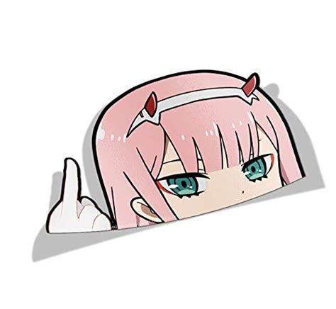 Buy Darling In The Franxx Zero Two Big Head Peek Anime Stickers Car Stickers Anime