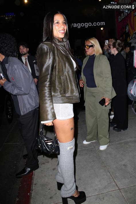 Nude Tokischa Steals The Sexy Show At Cardi Bs Balenciaga After Party In Weho Aznude