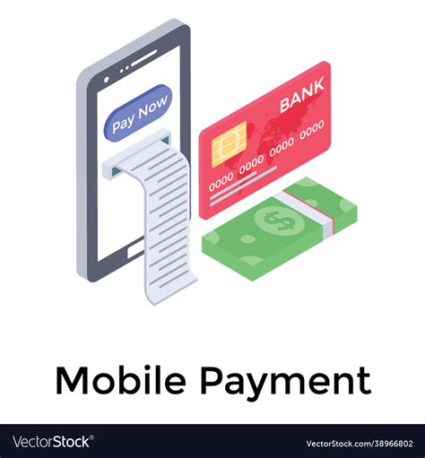 payment bill royalty  vector image vectorstock