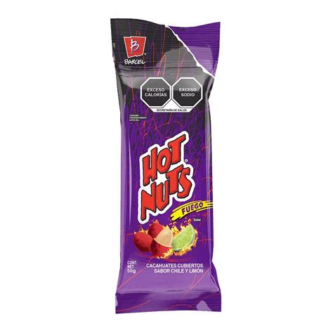 Cacahuate Cubierto Hot Nuts Fuego G Super Altos