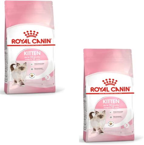 Royal Canin Kitten | Twin Pack | 2 x 400g | Dry Food for Cat Puppies up ...