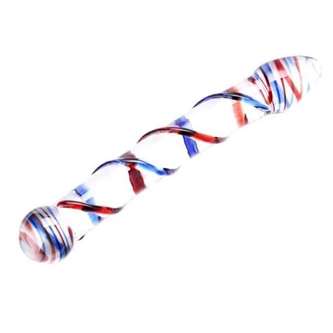 Godemiché en verre de cristal pour femme pénis réaliste grand point G Plug Anal jouets