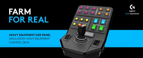 Logitech G Saitek Farm Sim Vehicle Side Panel - USB