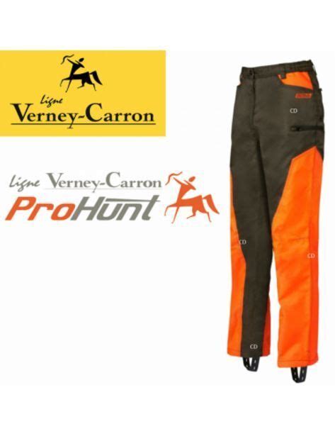 Promo Pantalon De Traque Pro Hunt Verney Carron Wp Attila Kaki Orange