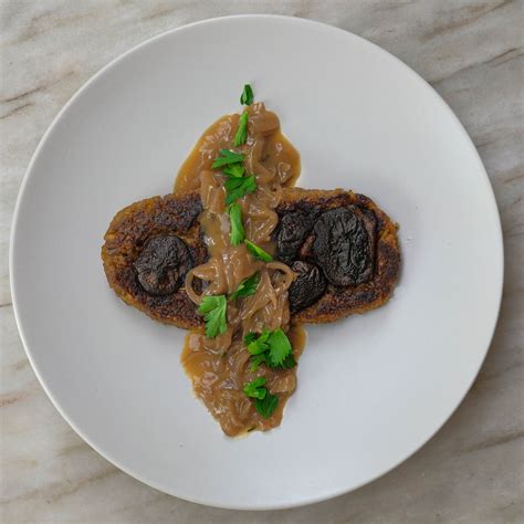 Vegan Salisbury Steak - Those Vegan Chefs