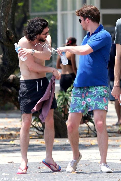 Kit Harington Paparazzi Beach Photos Naked Male Celebrities