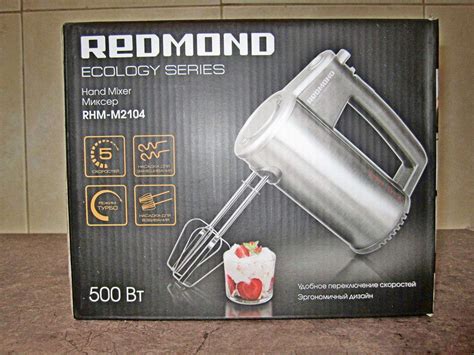 Купить Миксер Redmond RHM-M2104 серый/металл в интернет-магазине ОНЛАЙН ...
