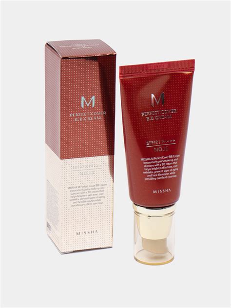 Тональный BB-крем для лица Missha M, 50 мл, тоналка миша, корейская ...