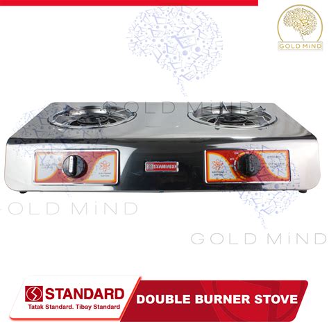 Standard Gas Stove Single/ Double Burner LPG Stove Stainless Steel