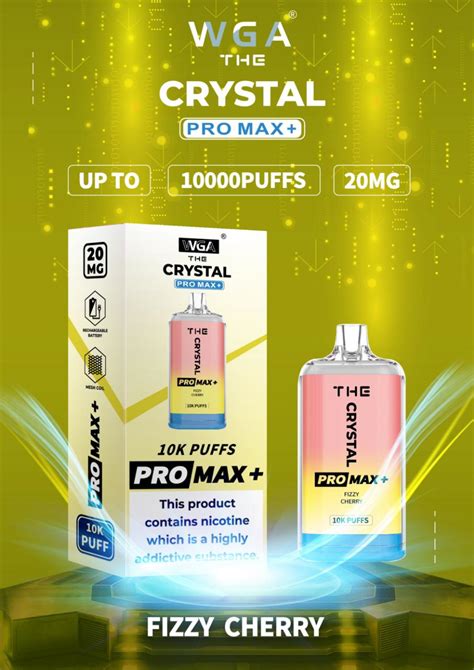 The Crystal Pro Max Plus 10000 Puffs Disposable Vape Pod Kit Icoolvape