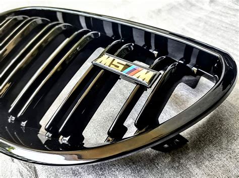 Решетка BMW E60, E61, 5, М5, Комплект M5 Черен Гланц Бъбреци, Решетки ...