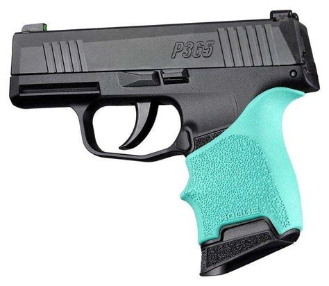 Handall Beavertail Grip Sleeve Sig Sauer P365 Aqua Bridgeport