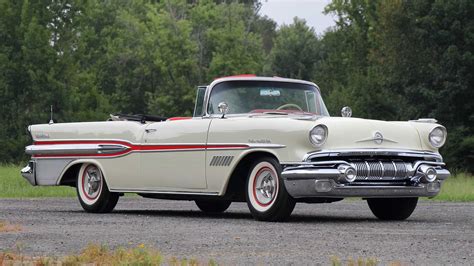 1957 Pontiac Bonneville Convertible At Kissimmee 2022 As S182 Mecum