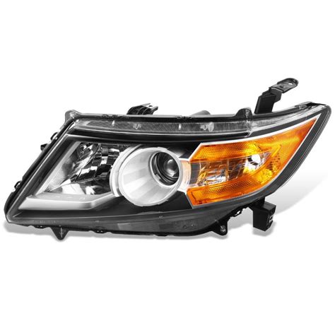 Honda Odyssey Halogen Model Black Housing Headlight Oe