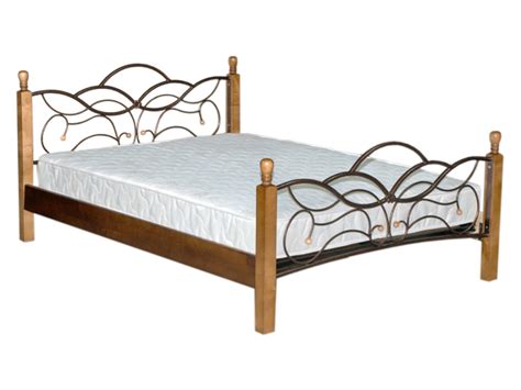 Кровать из массива “Ковка-5” купить в Минске по выгодной цене