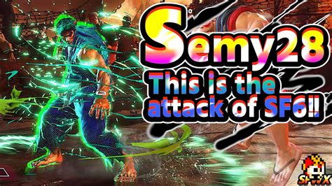 Semy28 This Is How Sf6 Ryu Attacks Sf6 Sf6 Streetfighter6 Sfvi Sfwx