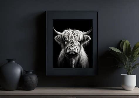 Magical Highland Cow Digital Download - Etsy