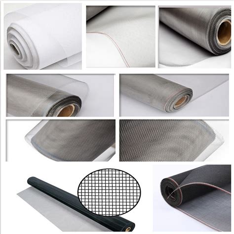 Aluminum Galvanized Stainless Steel Wire Mesh Fiberglass Insect