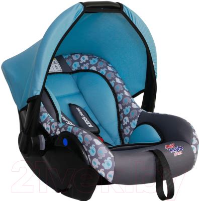 Azard Siger Kids Planet Luna / KRES2559 (лазурные слоны) Автокресло ...