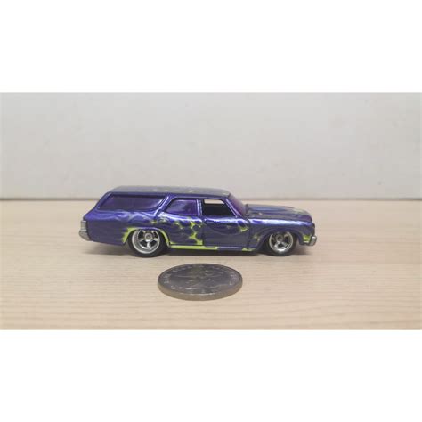Hot Wheels Chevelle SS Wagon Metalflake Purple Shopee Malaysia