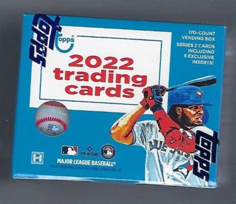 2022 Topps Series 2 Vending Baseball Factory Sealed Vending Hobby Box