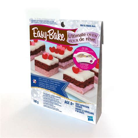 Easy Bake Ultimate Oven Red Velvet And Strawberry Cakes Refill Pack Toy Walmart Canada