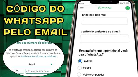 Receber Código Whatsapp Por E-mail - COMO RECEBER CÓDIGO DE VERIFICAÇÃO DO WHATSAPP POR EMAIL! RECUPERE SUA ...