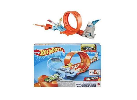 Pista Hot Wheels Action Campeonato De Looping Pista De Campeonato