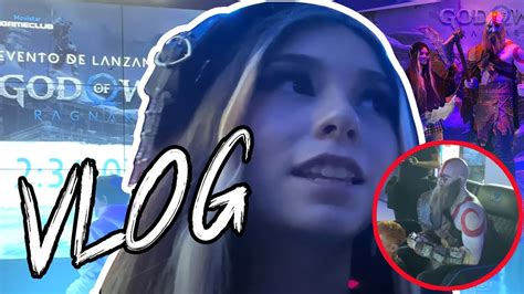 vlog Lanzamiento God of War Ragnarök beleNyaa YouTube