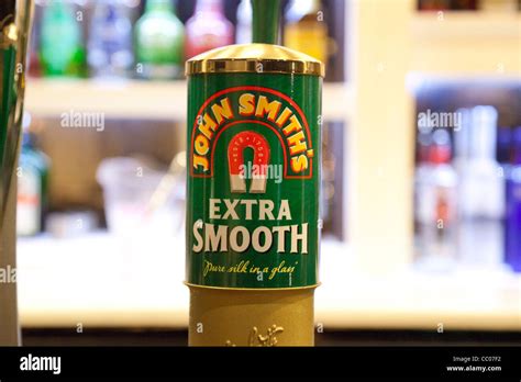 John Smiths Extra Smooth beer pump, UK Stock Photo, Royalty Free Image: 41802518 - Alamy