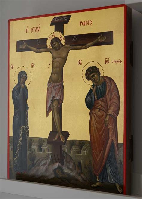 Crucifixion Of Christ Orthodox Icon Blessedmart