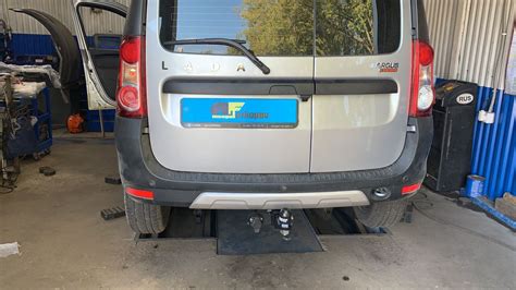 Установка фаркопа PT GROUP 01301501 на Лада Ларгус Кросс ...