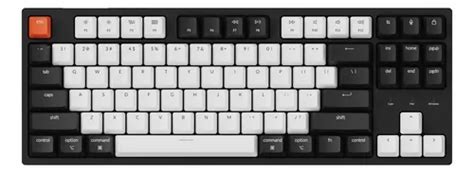 Teclado Gamer Keychron Qwerty Gateron Red Hot Swappable Ingl S Us Color