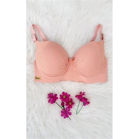 Sutiã Rose Lingerie Plus Size Paleta Lateral Bojo ao e Rendado Alça Reforçada
