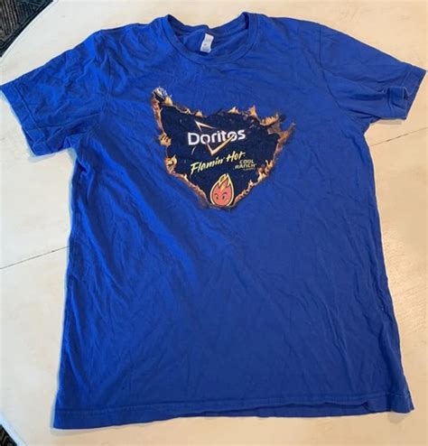Doritos Flamin Hot Cool Ranch L Shirt Nacho Snack Ch Gem