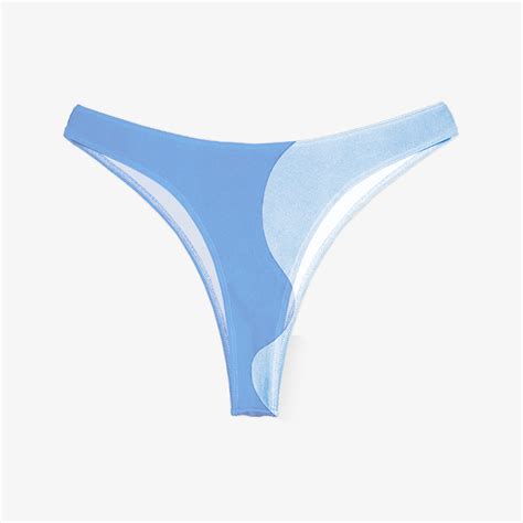 SLIPI Ženski Bikini Spodnji del Modra Sky Vizzor si