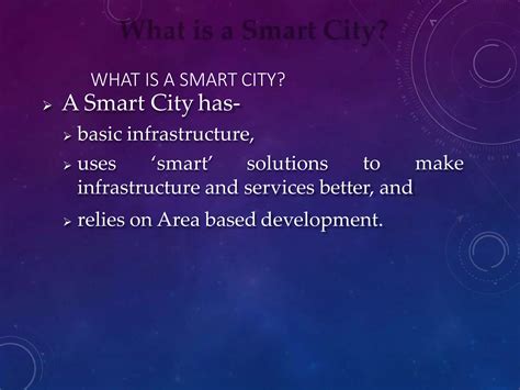 SMART CITIES MISSION | PPTX