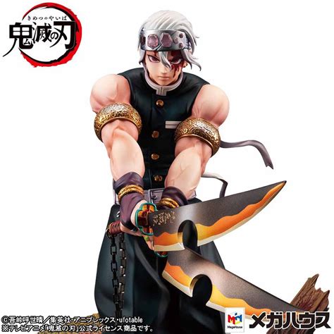 demon slayer kimetsu  yaiba tengen uzui gem series statue