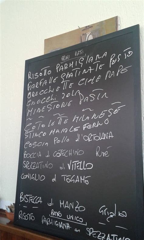 Menu Da Dal Baffo Ristorante Cologno Monzese